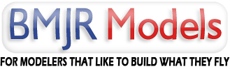 BMJR Models Logo Free Flight Model Airplanes